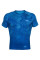 Компрессионная футболка Venum Fusion Compression T-shirt Blue Short Sleeves