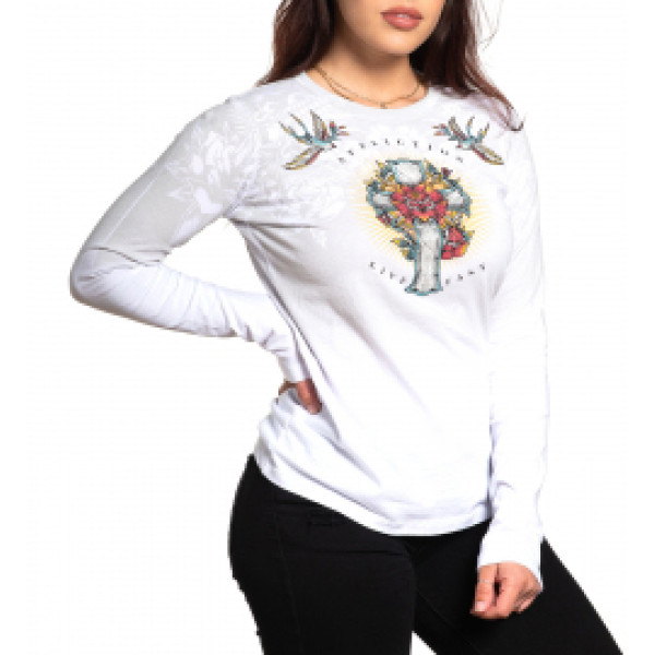 Женский лонгслив Devoted to Glory AW24259 White