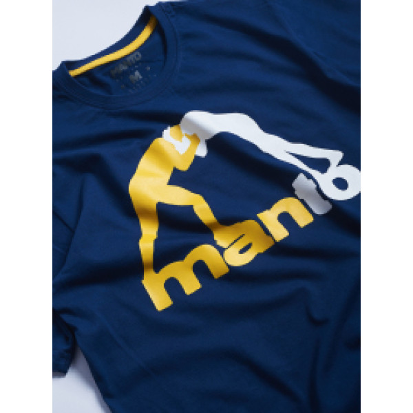 Футболка MANTO Logo T-shirt Navy Blue