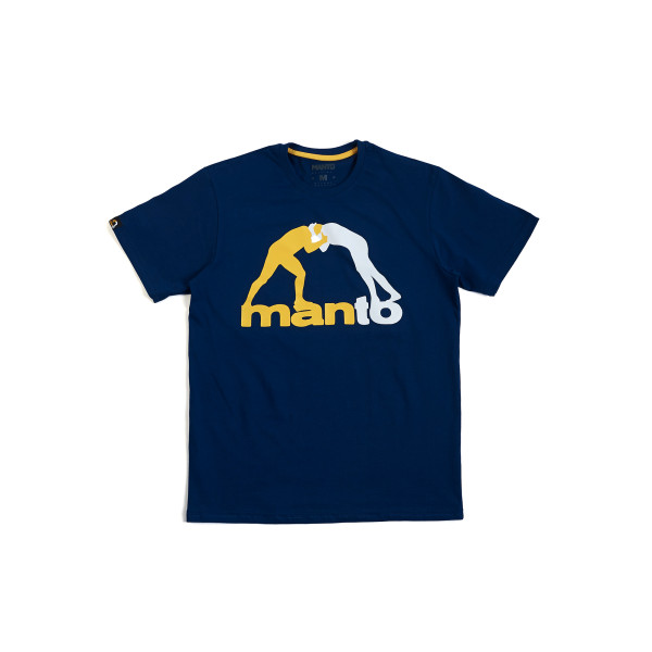 Футболка MANTO Logo T-shirt Navy Blue