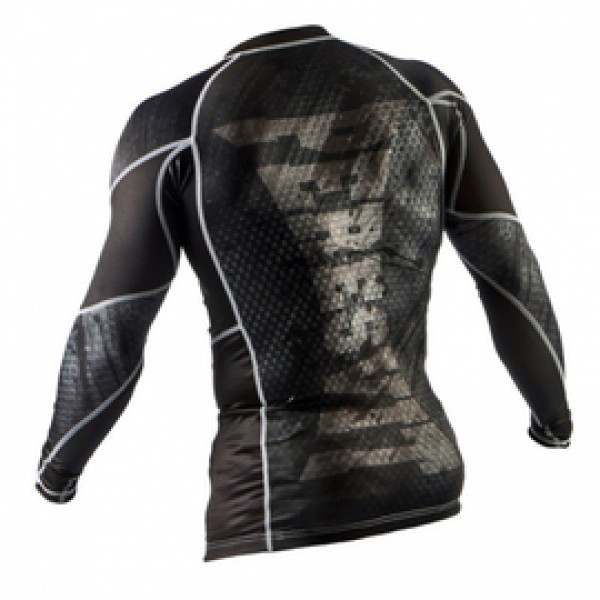 Рашгард Peresvit Immortal Silver Force Rashguard Long Sleeve Black Rain