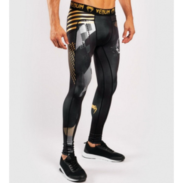 Компрессионные штаны Venum Skull Tights Black