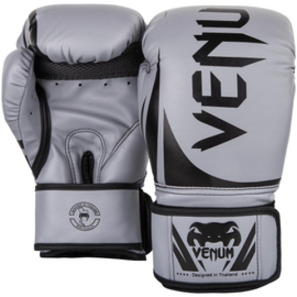 Боксерские перчатки Venum Challenger 2.0 Boxing Gloves Grey Black