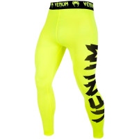 Компрессионные штаны Venum Giant Spats Yellow/Black