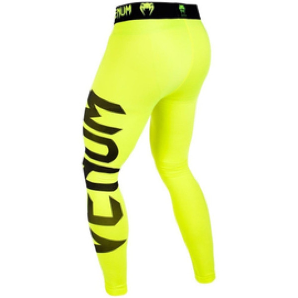 Компрессионные штаны Venum Giant Spats Yellow/Black