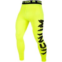 Компрессионные штаны Venum Giant Spats Yellow/Black