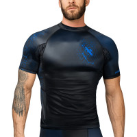 Рашгард Hayabusa Geo Short Sleeve Rashguard Blue