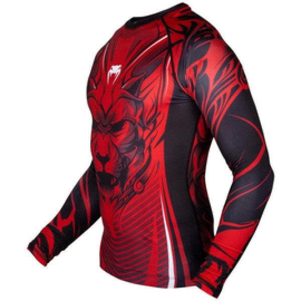 Рашгард Venum Bloody Roar Rashguard - Long Sleeves Red