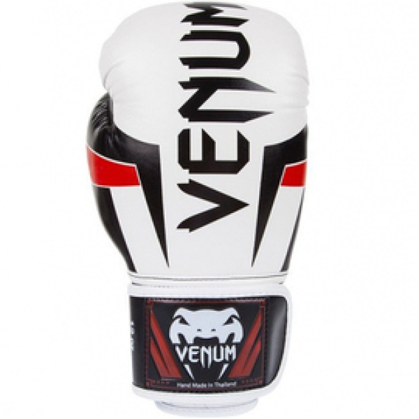 Боксерские перчатки Venum Elite Boxing Gloves White