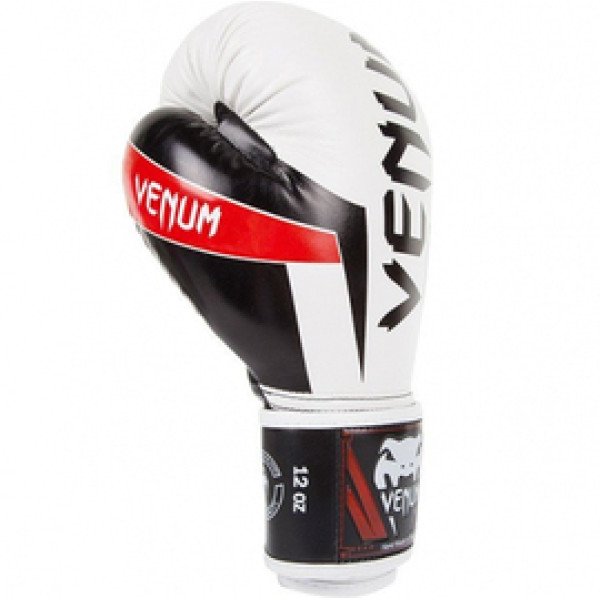 Боксерские перчатки Venum Elite Boxing Gloves White