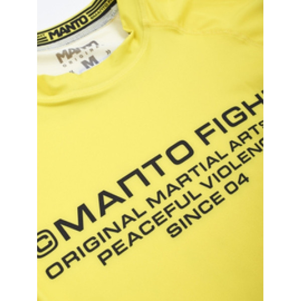 Рашгард MANTO Long Sleeve Rashguard Future Yellow