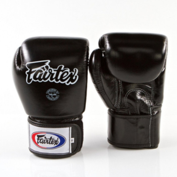 Боксерские перчатки Fairtex BGV1 Universal Muay Thai/Boxing Gloves Black