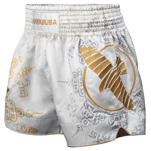 Шорты для тайского бокса Hayabusa Falcon Muay Thai Shorts White