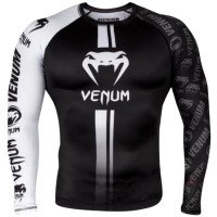 Рашгард Venum Logos Rashguards Long Black