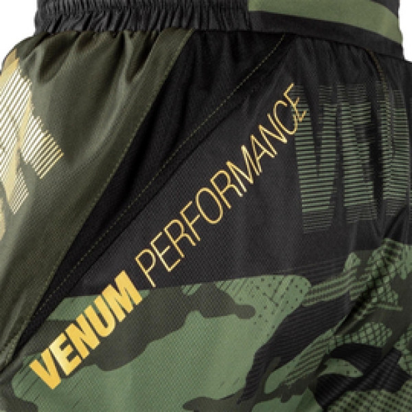 Шорты для MMA Venum Tactical Fightshorts Forest Camo Black