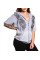 Женская кофта Affliction Coleford Ranch AW24280 Dapple Grey Lava Wash