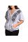 Женская кофта Affliction Coleford Ranch AW24280 Dapple Grey Lava Wash