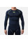 Компрессионная футболка Peresvit Air Motion Navy Flu Yellow Long Sleeve