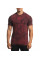Футболка Affliction Phychosis A24332 Burnt Red Lava Wash