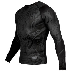 Рашгард Venum Devil Rashguard Long Sleeves Black Black
