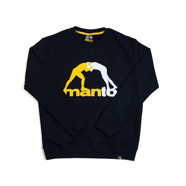 Свитшот MANTO Crewneck Logo 2.0 Black