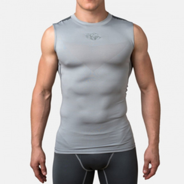 Компрессионная футболка без рукавов Peresvit Air Motion Graphite Grey Black Tank
