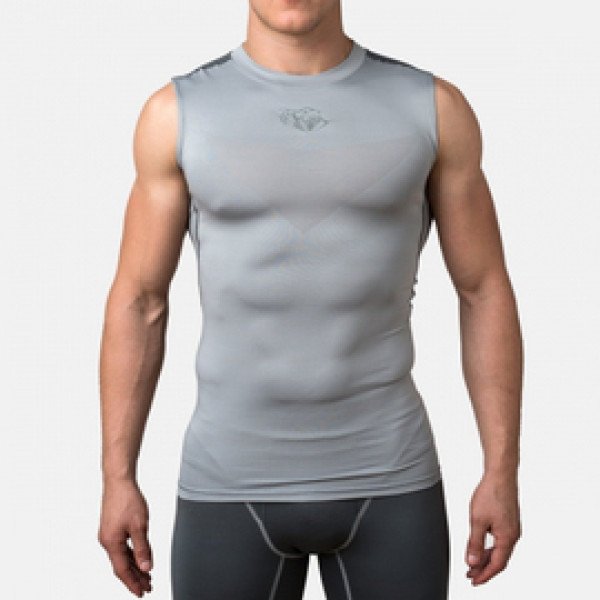Компрессионная футболка без рукавов Peresvit Air Motion Graphite Grey Black Tank