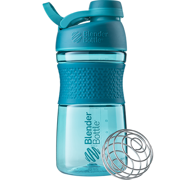 Шейкер спортивний (пляшка) BlenderBottle SportMixer Twist 20oz/590ml Teal (Original)