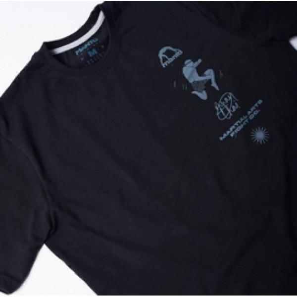Футболка MANTO T-shirt Sequence Black