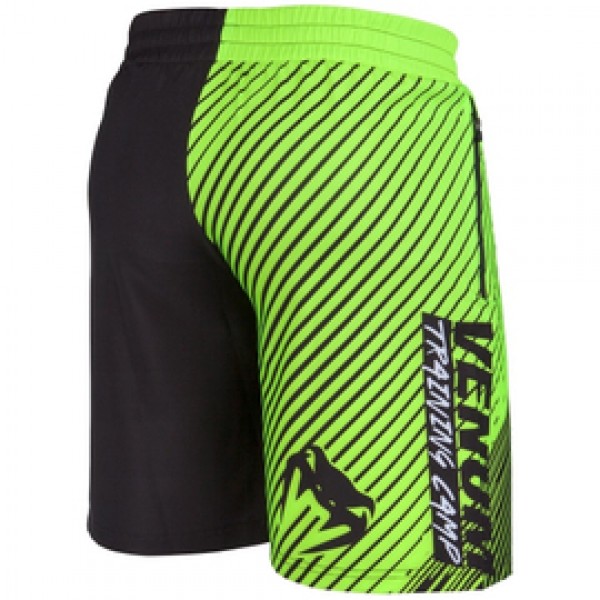Шорты Venum Training Camp Shorts Black Neo Yellow