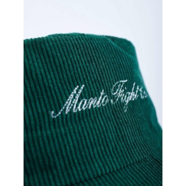 Панама MANTO Bucket Hat Italic Green