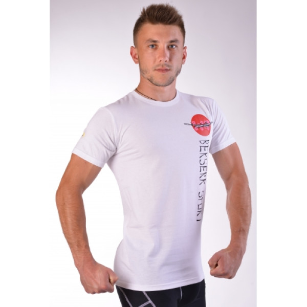 Футболка BERSERK SAMURAY WARRIOR white