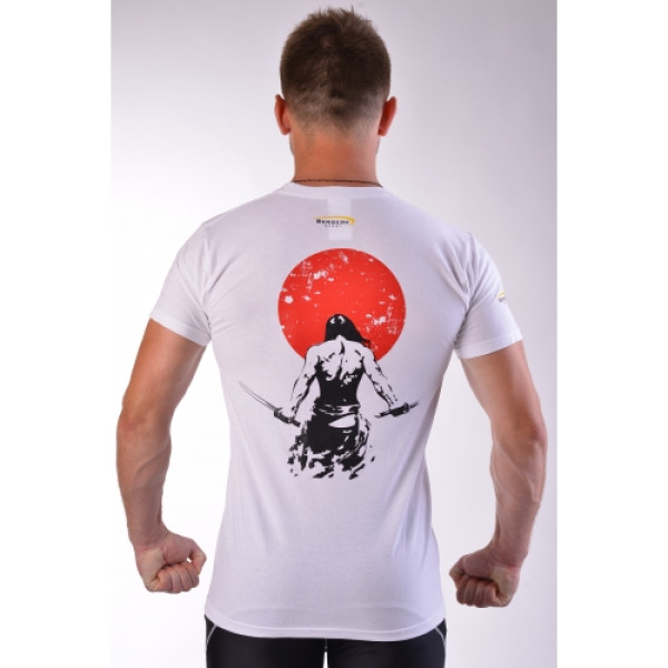 Футболка BERSERK SAMURAY WARRIOR white