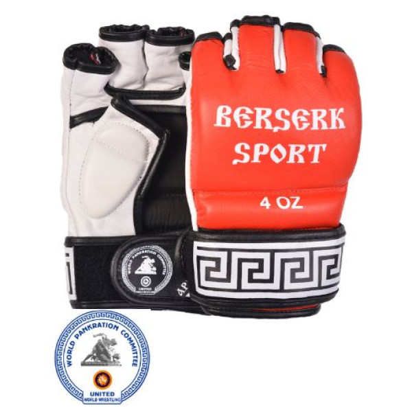 Перчатки BERSERK TRADITIONAL for Pankration approved WPC 4 oz red