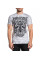 Футболка Affliction Midnight Dirge SS Tee White Lt.Grey Ice Wash