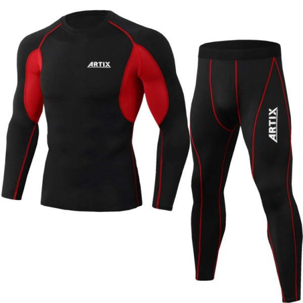 Рашгард ARTIX Red Black