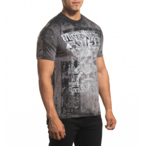 Футболка Affliction Misfit Rivals A24322 Excalibur Lava Wash