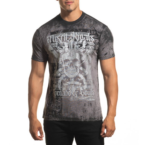 Футболка Affliction Misfit Rivals A24322 Excalibur Lava Wash
