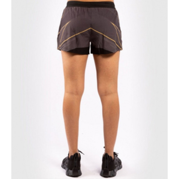 Женские шорты Venum Authentic UFC FightNight Replica Black Gold