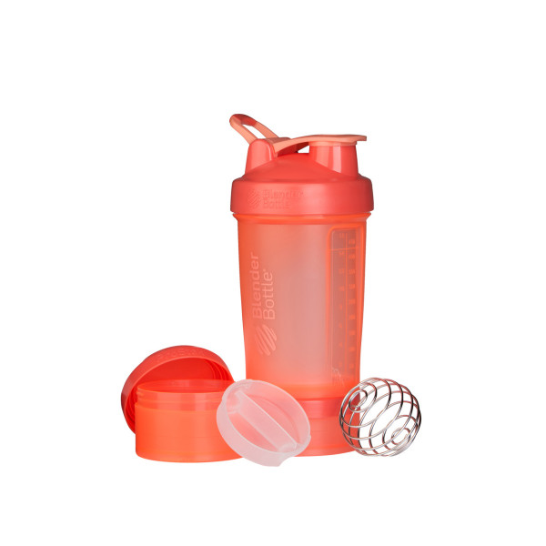 Шейкер спортивний BlenderBottle ProStak 22oz/650ml з 2-ма контейнерами Coral (Original)
