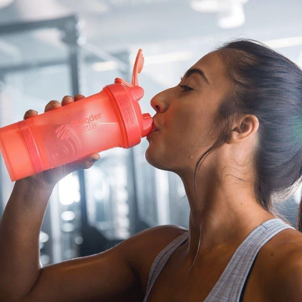 Шейкер спортивний BlenderBottle ProStak 22oz/650ml з 2-ма контейнерами Coral (Original)