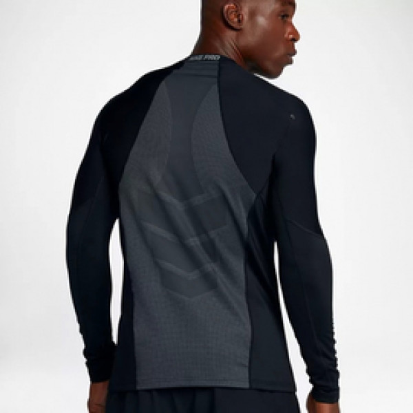 Лонгслив Nike Pro HyperWarm Mens Long Sleeve Black