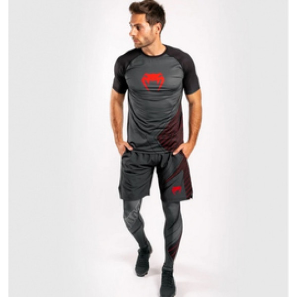 Футболка Venum Contender 5.0 Dry-Tech Black Red