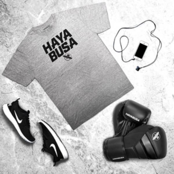Футболка Hayabusa Casual Logo T-Shirt Grey