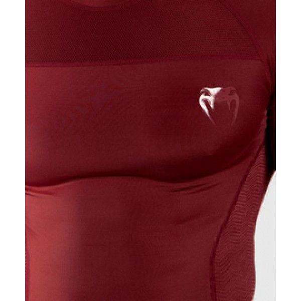Рашгард Venum G-Fit Rashguard Short Sleeves Burgundy