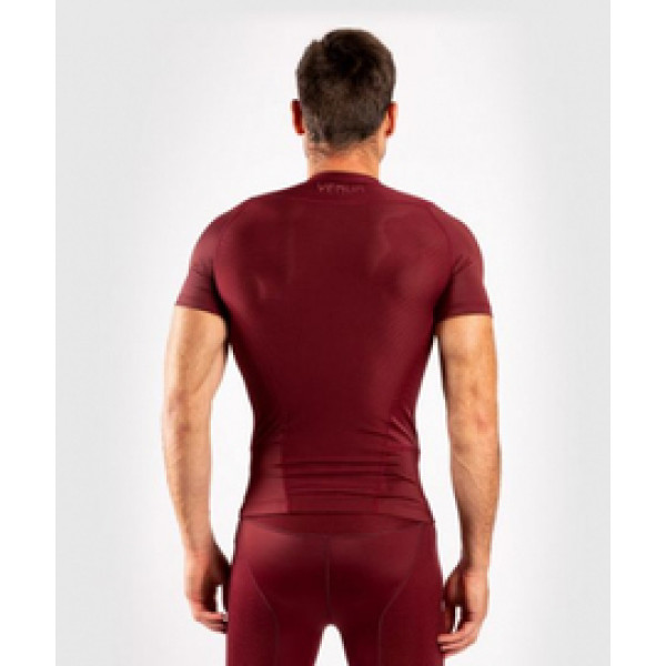 Рашгард Venum G-Fit Rashguard Short Sleeves Burgundy