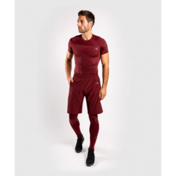Рашгард Venum G-Fit Rashguard Short Sleeves Burgundy