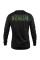 Лонгслив Venum Signature T-shirt Long Sleeves Black Khaki Exclusive