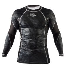 Рашгард Peresvit Immortal Silver Force Rashguard Long Sleeve Black Rain