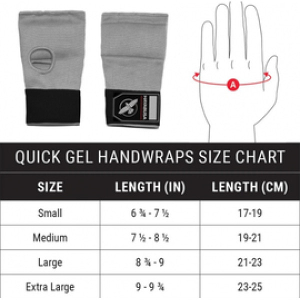 Гелевые бинты Hayabusa Quick Gel Handwraps Blue